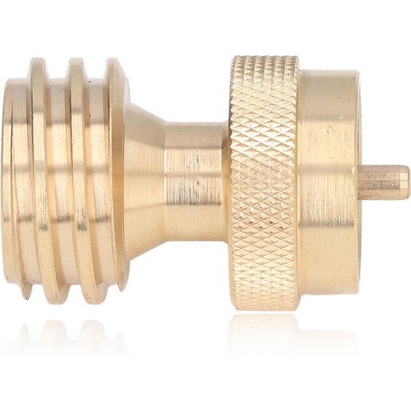 Adapter Do Butli Propanowej MałY MosiężNy ZawóR Do NapełNiania Propanem Konwerter Butli Gazowej Na Kemping-image