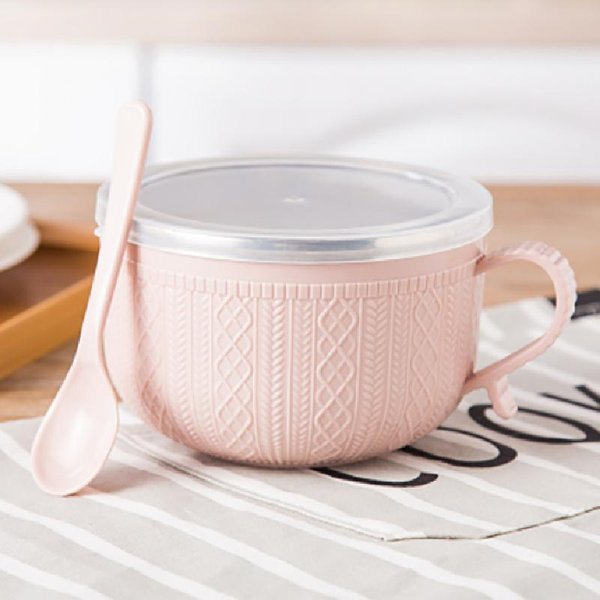 Zupa Termos SłOik Na żYwność Izolowany Pojemnik Na Lunch Bento Box Na Zimne I GorąCe Jedzenie Pojemnik Na żYwność Ze Stali Nierdzewnej Lunch Box Z Uchwytem-image