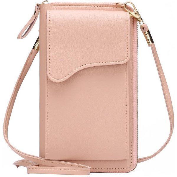 Damskie MałE Torby Na Ramię Crossbody PU SkóRa Kobiet Torba Na Telefon KomóRkowy Torebka Damska Torebka Na Karty SprzęGłA Portfel Messenger Torby Beige-image