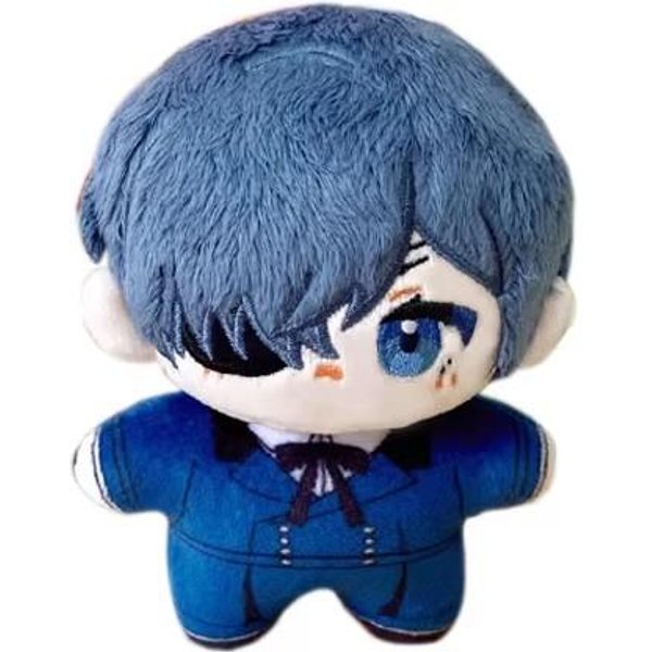 Ciel Phantomhive12Cm MuñEcos De Peluche Peluches Suaves Black Butler Sebastian Regalos Juguete De Peluche Colgantes MuñEcos ColeccióN 12CM-image