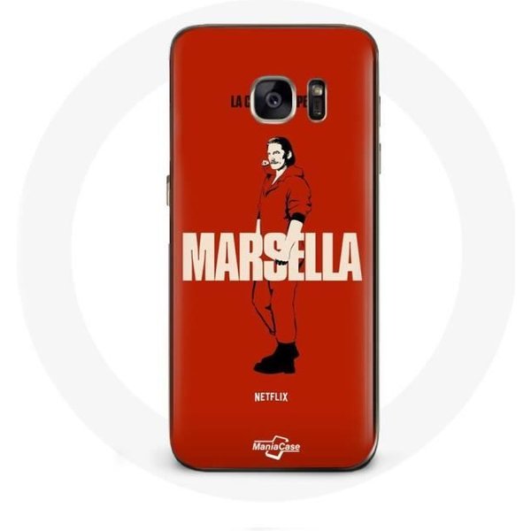 Funda Para Samsung Galaxy S6 La Casa De Papel Marsella Dibujo-image