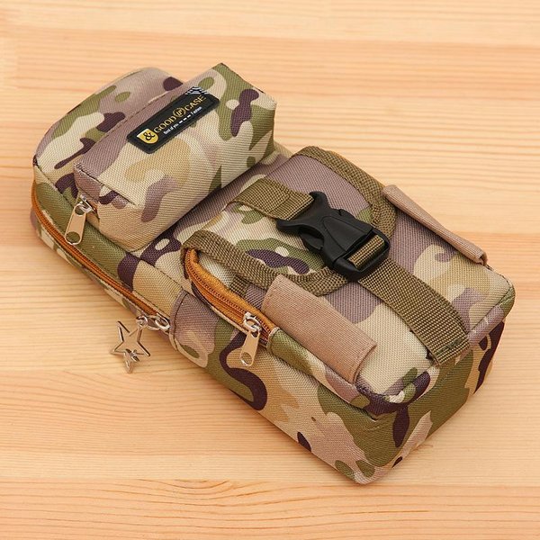 Estuche De Lona De Camuflaje De Las Fuerzas Especiales Creativo, Estuche Escolar Para LáPices, Suministros Para Estuche De LáPices, Bolsa Para LáPices, PapeleríA Beige-image