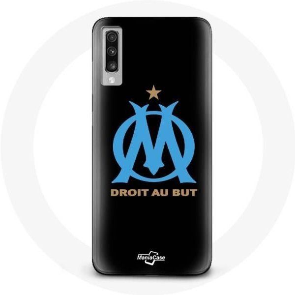 Funda Para Samsung Galaxy A50 Logo OlíMpico De Marsella Fondo Negro-image