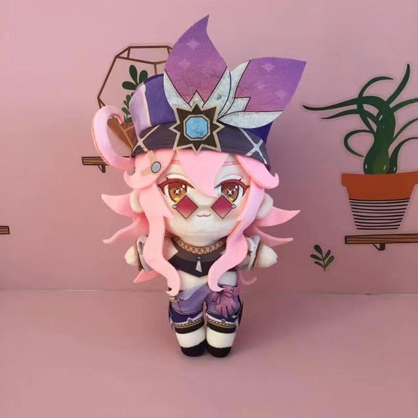 Anime Dori Cosplay Pluszowa Lalka Zabawka 20 Cm Gra Genshin Impact Urocza MięKka Wypchana Poduszka Prezent Urodzinowy Dla Dzieci 20Cm-image