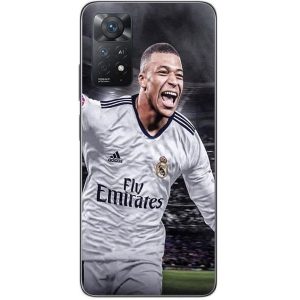 Funda Maniacase Para Xiaomi Redmi Note 11 Pro 5G Kylian Mbappe Real Madrid Gol Negro-image