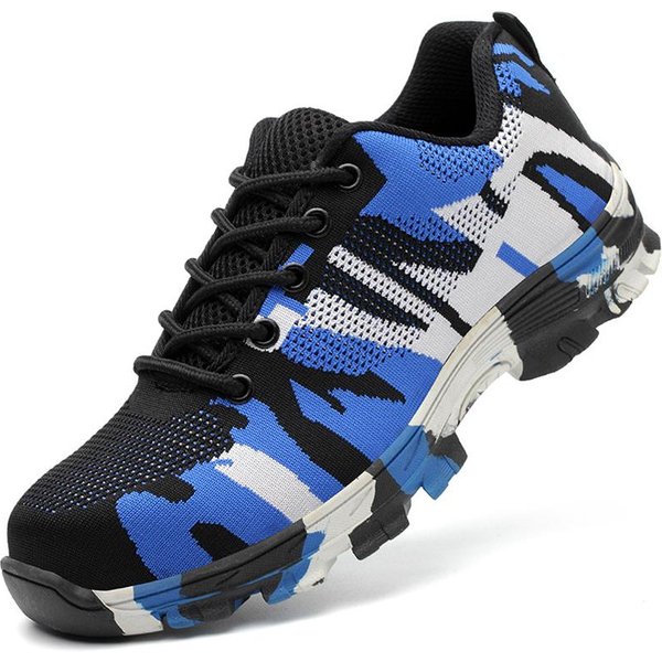 Zapatillas De Trabajo Para Hombre, Zapatos De Trabajo Con Punta De Acero Indestructibles, Botas De Seguridad, Zapatos Para Hombre, Zapatos De Trabajo AntiperforacióN Para Hombre, EnvíO Directo 38-image