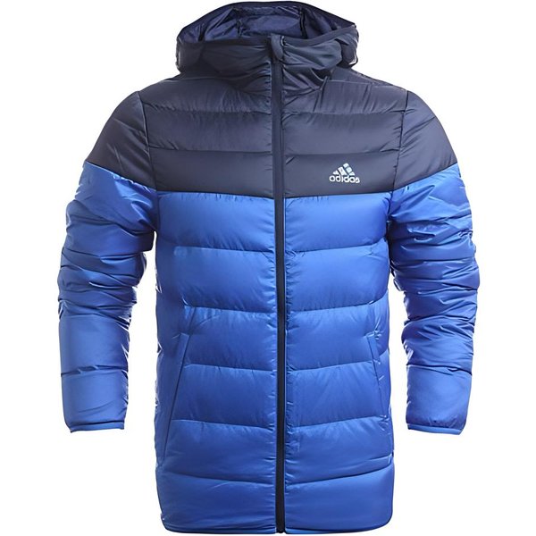 Chaquetas Adidas Hombre Azul Con Capucha Moderado Otro L Blue-image