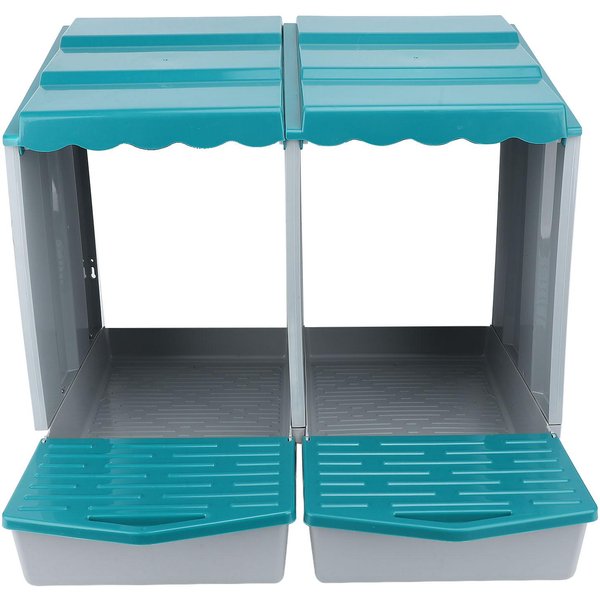 Nido Para Gallinas PP Caja Para Poner Huevos De Gallina Para Gallinas Patos Aves De Corral CóModo Espacioso FáCil De Limpiar Type 1-image