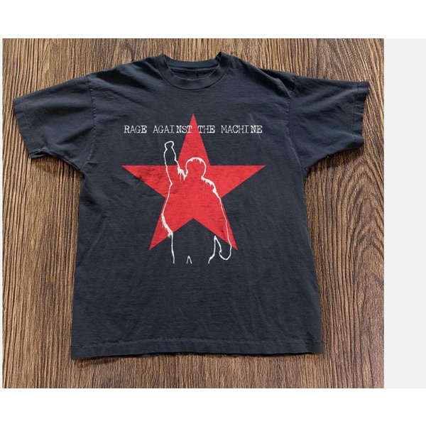Camiseta Unisex Rage Against The Machine Camiseta Negra Unisex Talla S-5XL ReimpresióN S Varios Colores-image