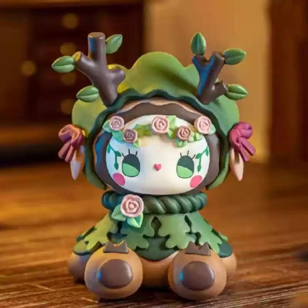 Prawdziwe Emma Secret Forest Frostveil Villa Seria Kawaii Figurki Akcji Mystery Box Kolekcjonerskie Lalki Model Dekoracja Urodzinowa Prezent-image