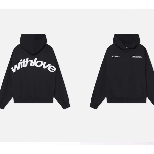 Sudadera Unisex Oversize Con Capucha Y Estampado De Letras Corte Holgado PulóVer Casual OtoñO Large-image