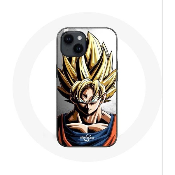 Funda Para Iphone 14 - Maniacase - Sangoku Mur Dragon Ball Super - Flexible - Negra - Mixta-image