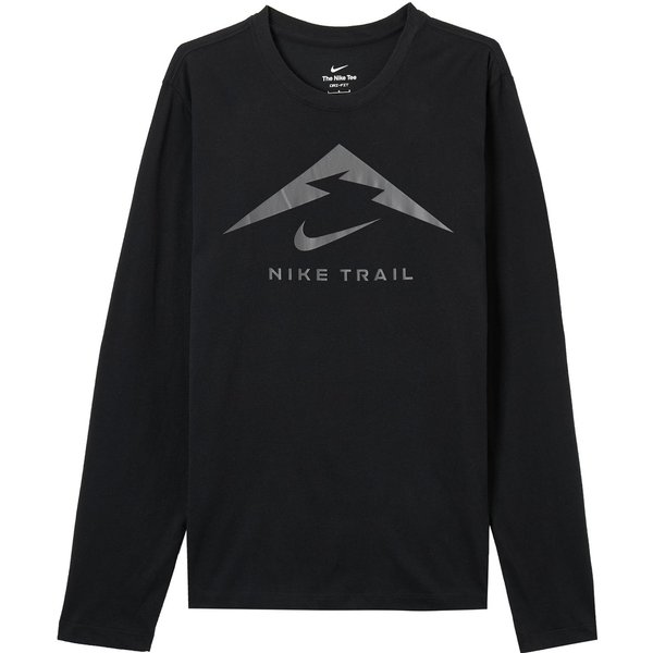 Camisetas Nike Para Hombre Negras Cuello Redondo Ajuste Recto Moderado S-image