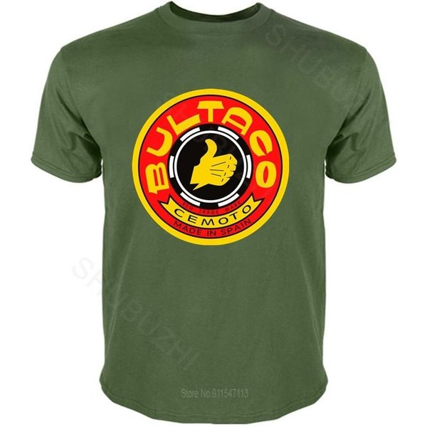 Camisetas De Verano De Cuello Redondo Con Estampado 3D De Motocicletas Bultaco Cemoto, Camisetas De Moda Casual De Manga Corta Para Hombre XL Yellow-image