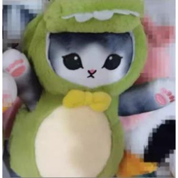 30/50Cm Mofusand Kawaii Cos Gato Kawaii Animales De Peluche Cosplay Animales Dinosaurio Vaca Oso MuñEco De Peluche Lindo Regalo Juguete Para NiñOs-image