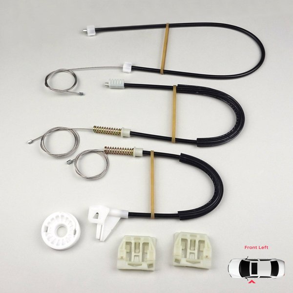 BWR543 Kit De ReparacióN De Elevalunas EléCtrico Puerta Delantera Izquierda Para Skoda Octavia MK1 1U2 1U5 2001-2010 4/5 Puertas Facelift 1U0837461B-image