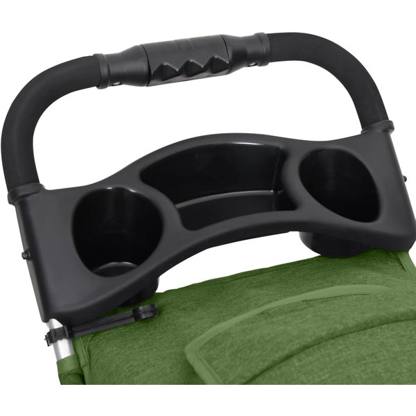 Cochecito Plegable Para Perros Verde 80X46X98 Cm Tela Oxford-image