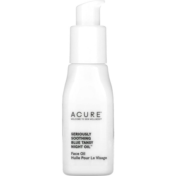 Acure, Seriamente Calmante, Aceite De Noche De Tanaceto Azul, 1 Fl Oz (30 Ml)-image