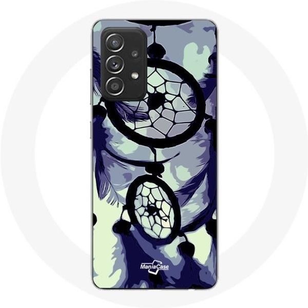 Funda Para Samsung Galaxy A52 AtrapasueñOs Morado Gris Y Negro-image
