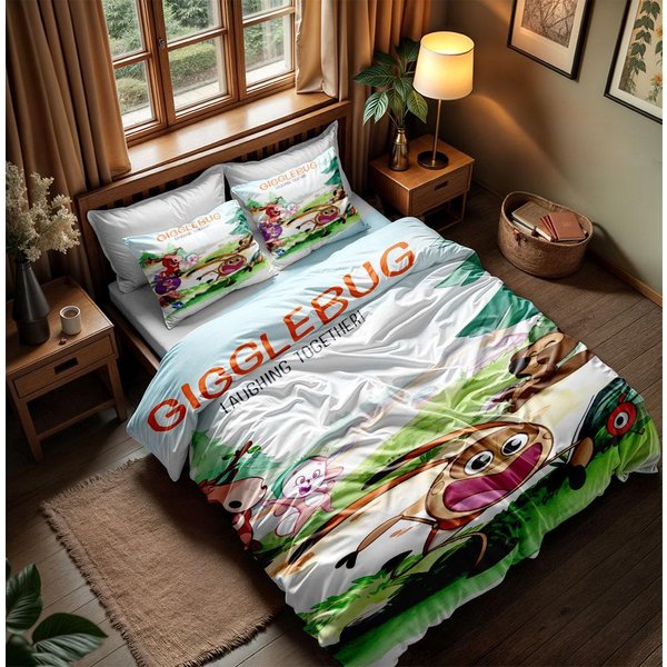 Zestaw Poszewek Na KołDrę Z KreskóWkowym śMiechem Rozmiar King Queen Double Full Twin Single Zestaw PośCieli 173X218Cm Brown-image