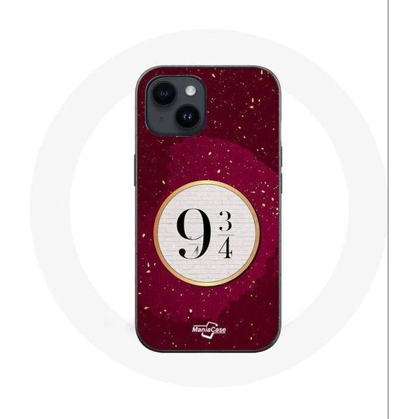 Funda - Maniacase - Iphone 14 - Harry Potter AndéN 9 3/4 - Flexible - Negra-image