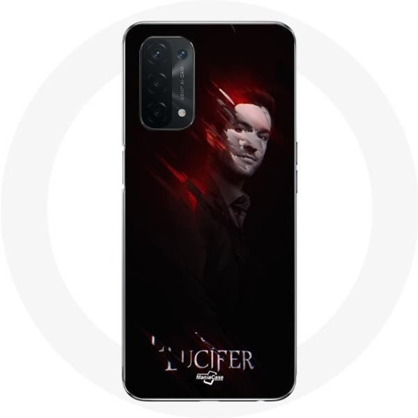 Funda - Lucifer - Oppo A54 5G - Flexible - Negra - ProteccióN Negro-image