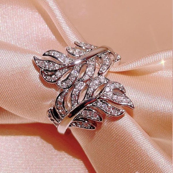 Anillo Ajustable Serie Flor Planta Nueva Anillo Estilo Europeo Y N No. 10-image