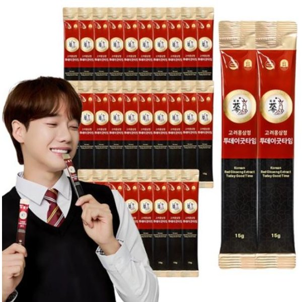 Pungnyeonbogam Extracto De Ginseng Rojo Coreano Today Good Time, 15G (4 Opciones) 60PCS-image
