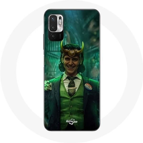 Funda - Maniacase - Xiaomi Poco M3 Pro - Flexible - Negra - Personaje Serie Temporada 1 Negro-image