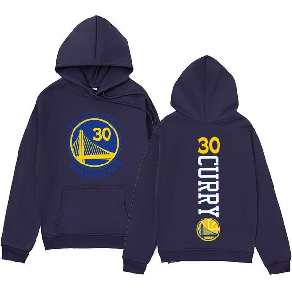 OtoñO Invierno Golden State Warriors Stephen Curry #30 Sudaderas Con Capucha Estampadas Casual CáLido Deportes Manga Larga Unisex Para Hombre Y Mujer M-image
