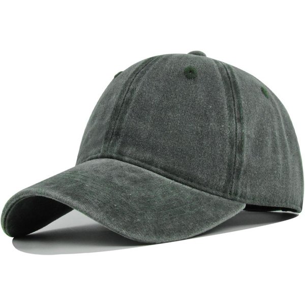 Gorra De BéIsbol De AlgodóN Lavado Retro Para Hombre Y Mujer Gorra Snapback Gorras Hip Hop Gorra Lisa Gorra Tipo Bone Gorra Deportiva Casual Para Exteriores-image