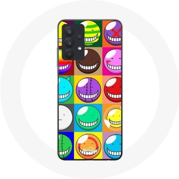 Funda Maniacase Para Samsung Galaxy A32 5G Koro Sensei Assassination Classroom Anime Y Manga Negro-image