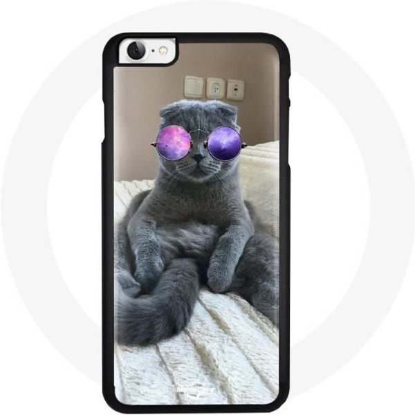 Funda Iphone 5 - British Shorthair - Flexible - Negra - ProteccióN Contra Golpes - Mixta-image