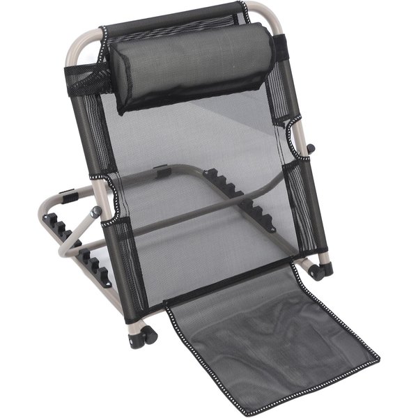 Respaldo De Cama Elevable Ajustable 6 Posiciones Respaldo De Cama Plegable Con Almohada Para La Cabeza Para Lectura Paciente-image