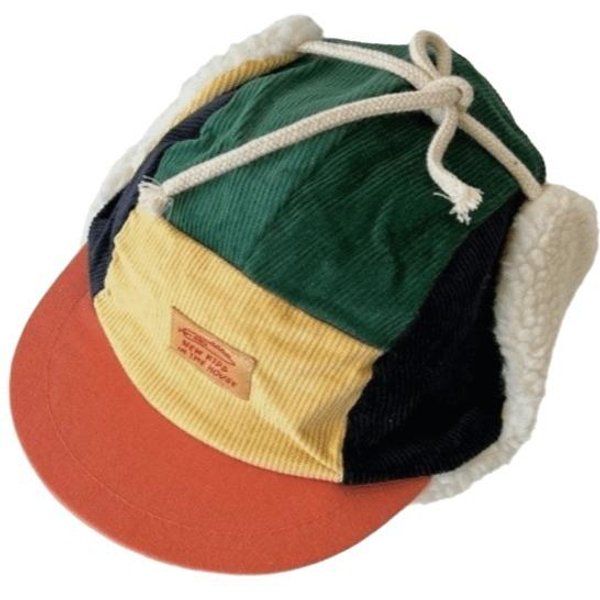 Gorro De Pana CáLido Para Esquiar Forro De Felpa Gorro De Invierno Para NiñOs Accesorios Para BebéS Gorro De Orejeras Actividad De Esquí Amarillo-image