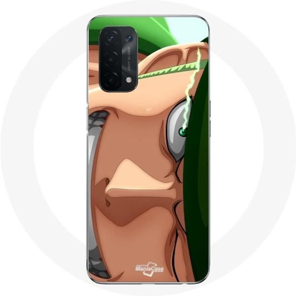 Funda Para Oppo A74 5G - One Piece - Manga Zoro - Flexible - Verde - SintéTica Verde-image