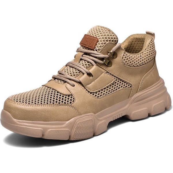 Zapatos De Seguridad Para El Trabajo Con Puntera De Acero Antiaplastastamiento Y AntipenetracióN, Ligeros, Desodorantes, Resistentes Al Desgaste Y A La Suciedad 44-image