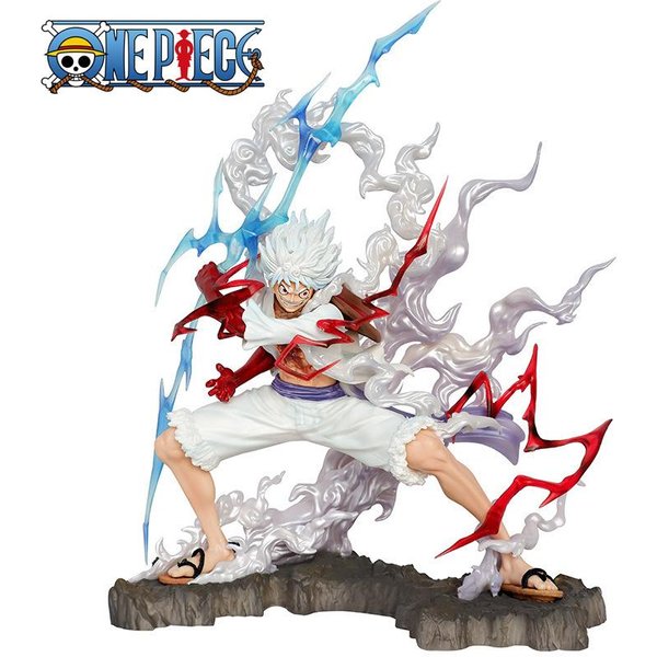 Figura De Luffy Anime One Piece Figuras De AccióN De Luffy Gear 5 Estatua De Anime One Piece Monkey D. Juguete Modelo De PVC De Luffy Regalo Para Novio-image