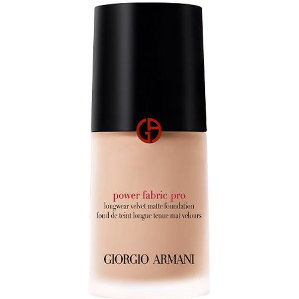 Giorgio Armani Power Fabric Pro Longwear Velvet Matte Foundation #1.6-image