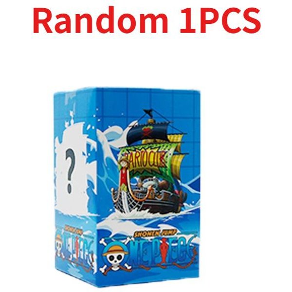 Nuevo Anime One Piece Barco Pirata Thousand Sunny Barco Going Merry Modelo GK ColeccióN DecoracióN De Moda Juguetes Regalos De CumpleañOs Blue-image