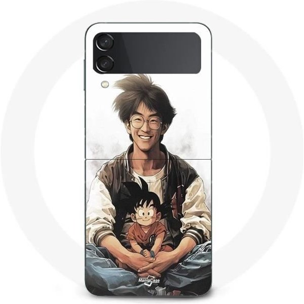 Funda Samsung Galaxy Z Flip4 Akira Toriyama Goku NiñO-image