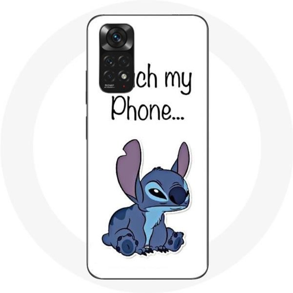 Funda - Xiaomi - Redmi Note 11S - Lilo Y Stitch - Flexible - Bonita - Blanca Blanco-image