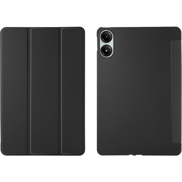 Etui Do Redmi Pad Pro 12,1 Cala Z Klapką I Podstawką, Pu, Pokrowiec Ochronny Do Xiaomi Redmi Pad Pro Poco Pad 12 1 Pad 2 Pro 12.1 Poco Pad 12.1 Czarny-image