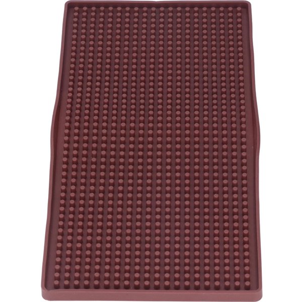 Alfombrilla Para Bar Premium Silicona De Grado Alimenticio Resistente Al Calor Duradera Inodora Antideslizante Suave Flexible Alfombrilla Para Barra De Café MarróN-image