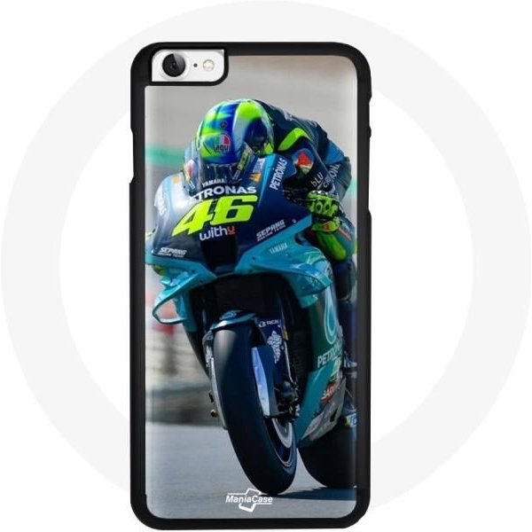 Funda - Valentino Rossi - Iphone 6 - Negra - Flexible - ProteccióN Contra Golpes-image