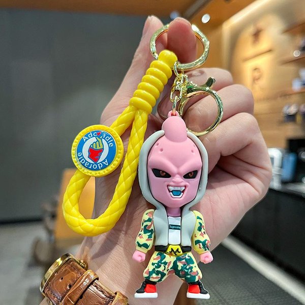Anime Dragon Ball Breloczek Z Super Saiyan Son Goku Bulma Broly Piccolo Majin Buu Seria Kawaii Zawieszka Do Torby Breloczek Zabawki Prezenty-image