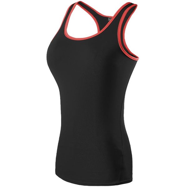 Chaleco De Yoga Para Mujer, Camiseta Sin Mangas Para Gimnasio En Casa, Ropa Deportiva, Camisetas Sin Mangas Para Entrenamiento Para Correr Y Gimnasio M Black-image