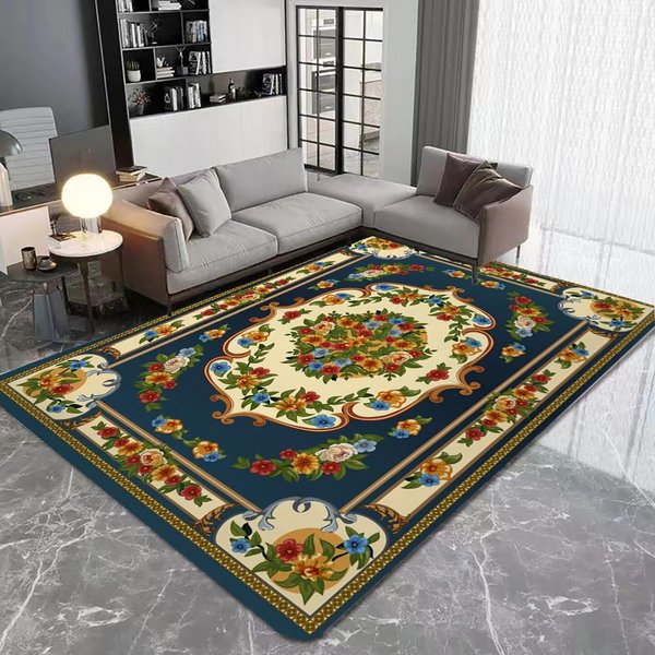 Bohemia MarokańSki DużY Dywan Obszarowy Salon PrzedpokóJ ŁAzienka Pralnia Sypialnia Dywan AntypośLizgowy Odporny Na Plamy Unikalna Mata Dekoracyjna 40X60Cm Gray-image