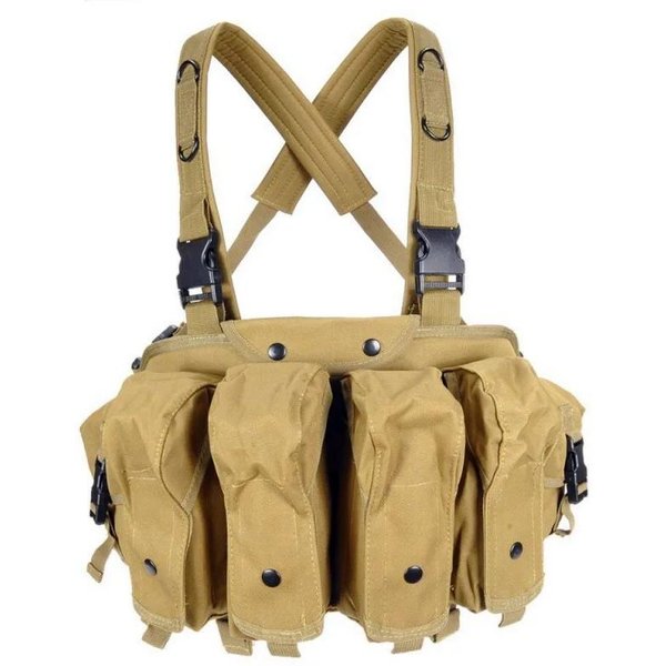 Portacargadores AK Chest Rig AK 47 Molle Bolsillo Para Cargador Accesorios Deportivos Al Aire Libre Chaleco De Entrenamiento Para Caza-image