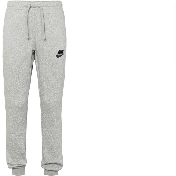 Pantalones Casuales De Punto Ajustados Con Cordones Y Logotipo De Nike Para Hombre, Gris 934561-063 M White-image